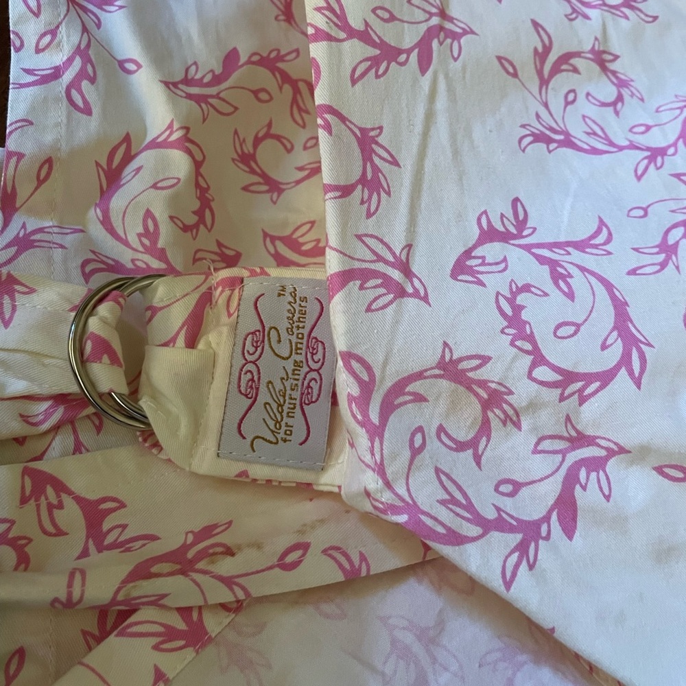 New Pink Floral Nursing Cover